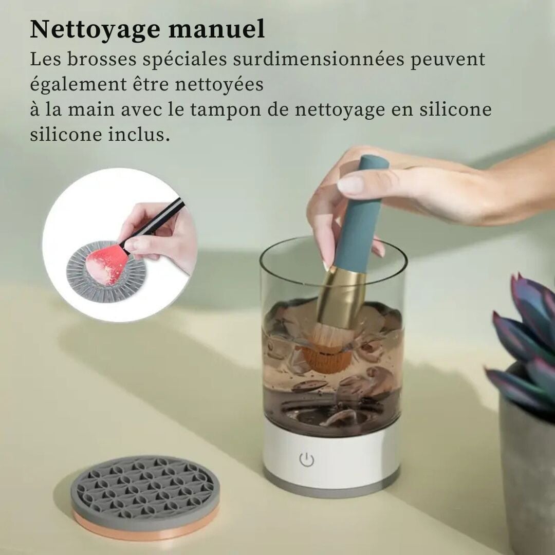 nettoyeur pinceau maquillage Home & Nature 